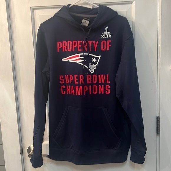 Nike Other - New England Patriots Nike Super Bowl hoodie size Mens Medium